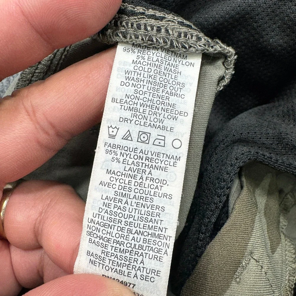 prAna Zion Cargo Shorts Mens 30 Green Camo 9